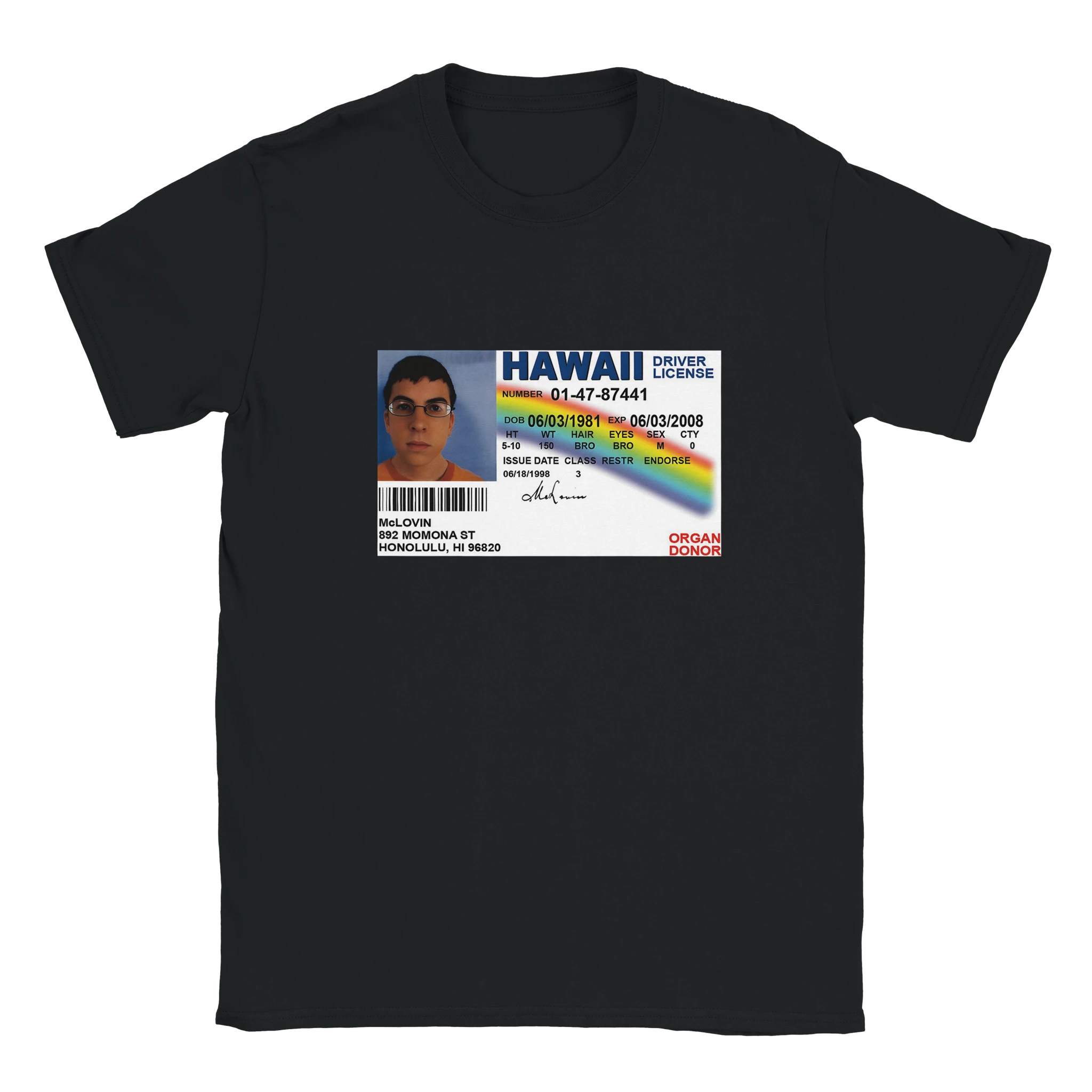 Superbad McLovin ID Merchoteket superbad-mclovin-id-merchoteket